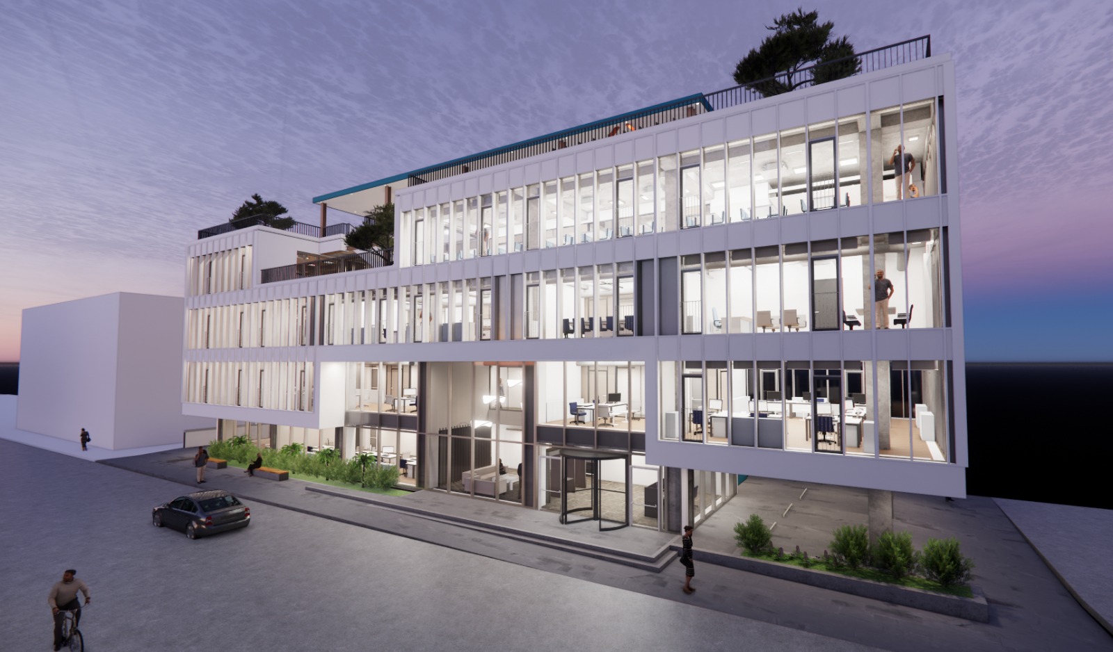 İdari Bina Ofis Projesi